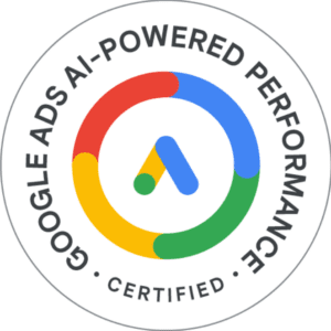 Badge certification Google Ads Ai Powered Performance